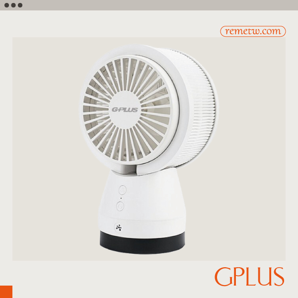 小型靜音電風扇推薦：GPLUS 第二代迷你淨化風扇小鋼砲FA-C001 NT$890