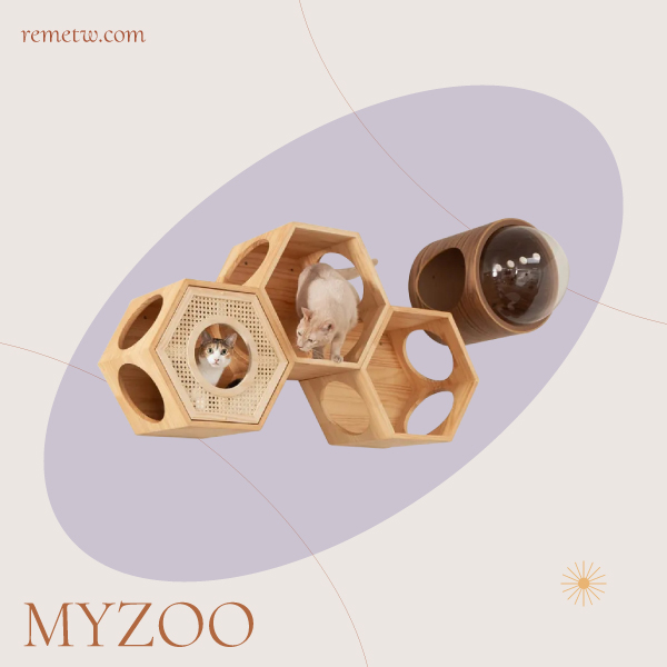 貓跳台推薦：MYZOO動物緣 自然之屏 COVER RATTAN NT$1,980