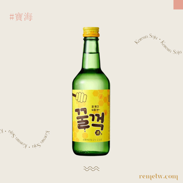 7-11、全家韓國燒酒推薦：7-11 寶海蜂蜜燒酒 360ml/NT$NT$199