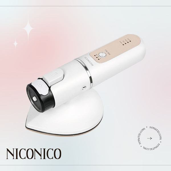小型無線熨斗推薦－NICONICO 無線兩用無線熨斗NI-EH910P NT$2680