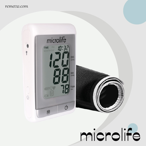 心房顫動血壓計品牌推薦：microlife百略醫學 手臂血壓BP 3MS1-4KT NT$3,280