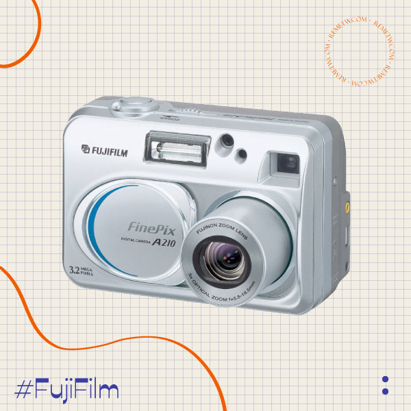 CCD復古相機推薦－FujiFilm FinePix 210