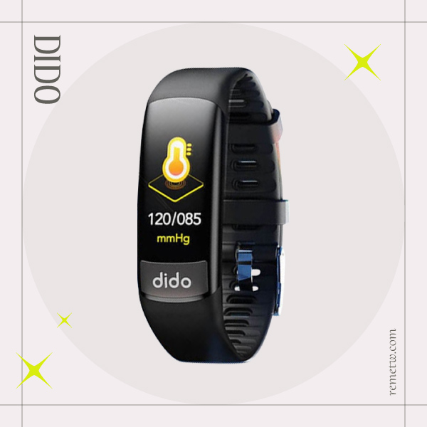 運動手錶推薦：DIDO第五代全面健康管理監測智慧手環手錶 NT$2,799