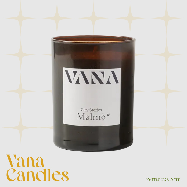 大豆香氛蠟燭推薦：Vana Candles MAL馬爾默香氛蠟燭 210g/NT$990