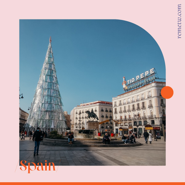 2024跨年出國推薦：西班牙馬德里－太陽門廣場