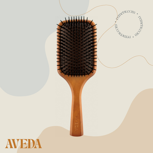頭皮按摩梳推薦：AVEDA 木質髮梳