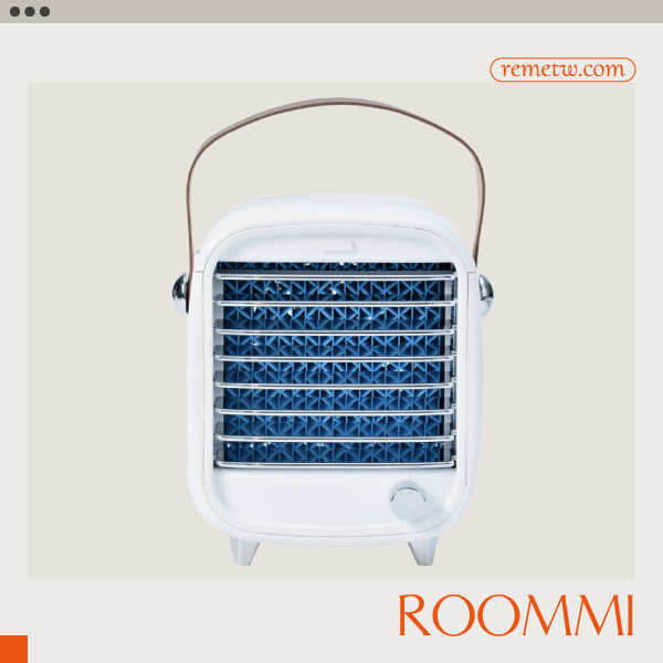 小型靜音電風扇推薦：ROOMMI 迷你空調冰冷扇 NT$889