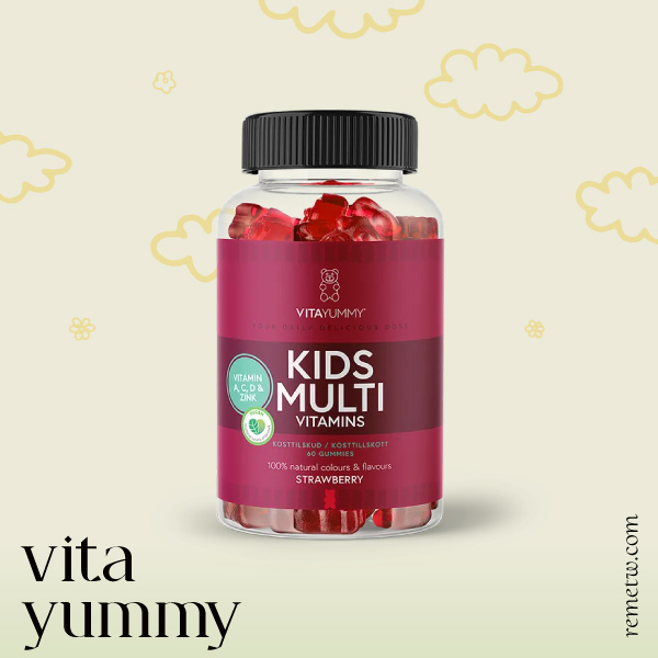 兒童維他命C軟糖推薦：Vita Yummy 兒童綜合機能軟糖
