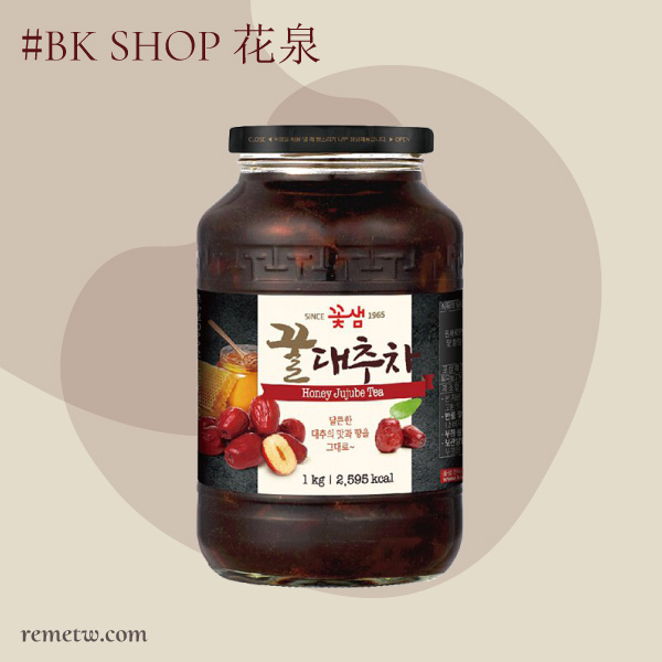 紅棗茶推薦：BK SHOP花泉 蜂蜜紅棗茶 1kg/NT$500