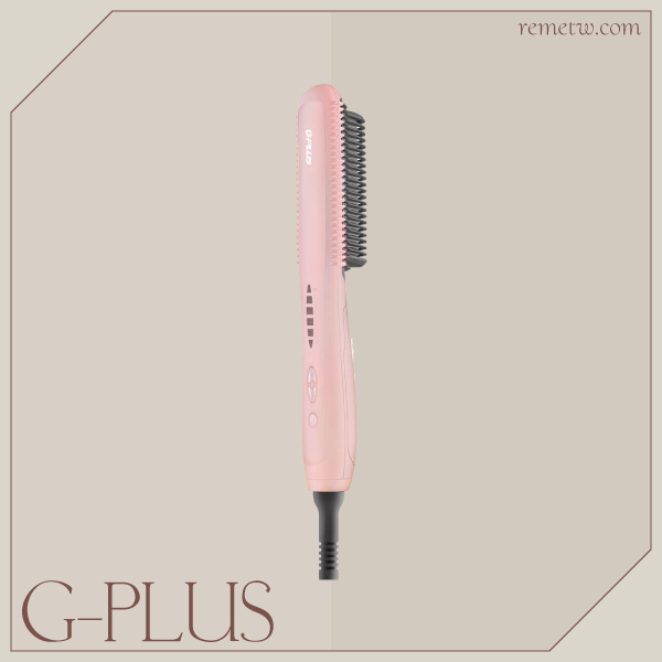 直髮梳推薦：G-PLUS拓勤 瞬熱溫控魔髮造型梳 GP-ZH101NT$1,380