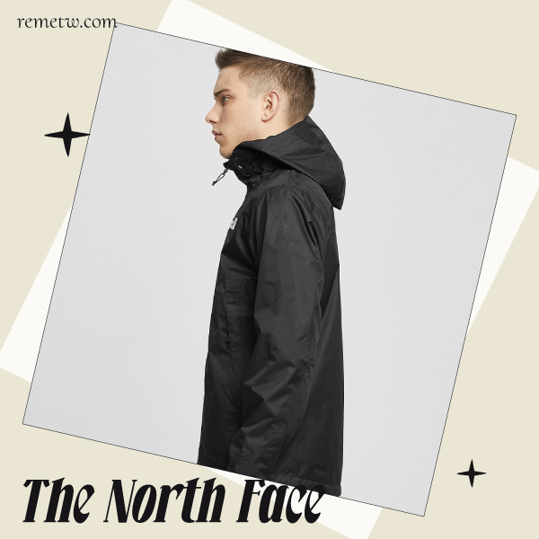 衝鋒衣推薦：The North Face北面男款黑色防水透氣連帽衝鋒衣 7WCUJK3 NT$7,380