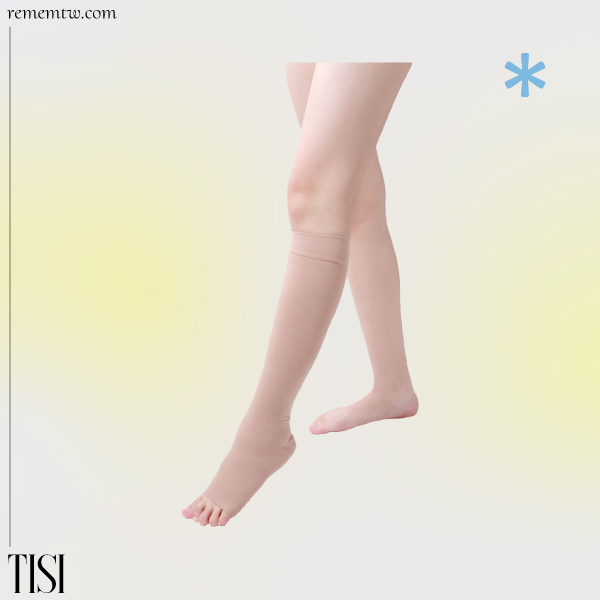 靜脈曲張襪推薦：TISI緹絲第二等級階段壓力30-40mmHg小腿襪 NT$790